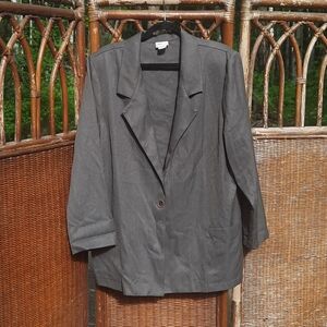 Vintage 80s Modern Essentials Suit Coat